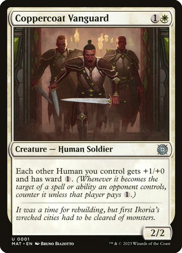 Mtg coppercoat vanguard - coppercoat,
