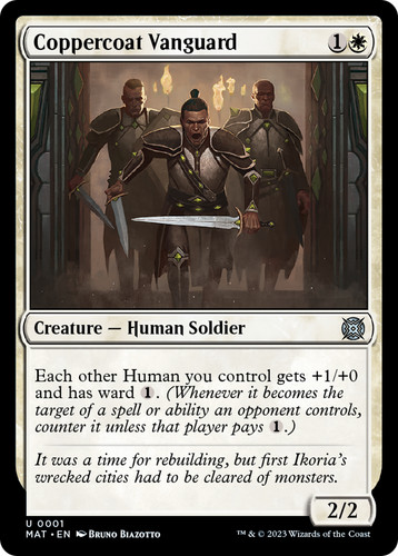 Mtg coppercoat vanguard - mtg,