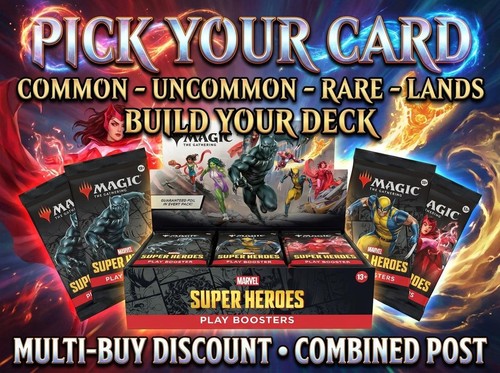 Marvel super heroes magic the - super,
