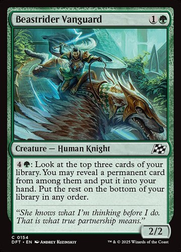 Mtg beastrider vanguard - [mtg],