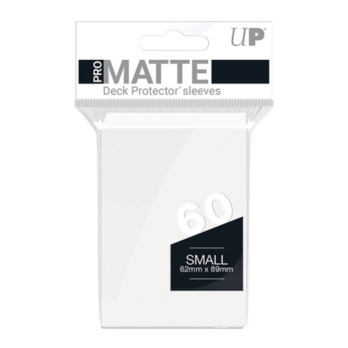 Ultra pro white matte sleeves - white,